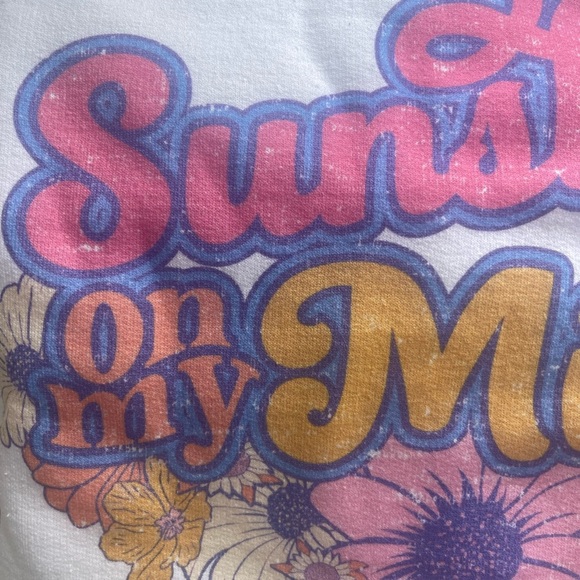 SUNSHINE ON MY MIND SWEATSHIRT!! High quality!!! NEW TAGS!! Size L , fits XL - Picture 4 of 8